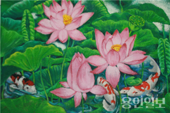 불심 72.7⨯53cm Mixed Media