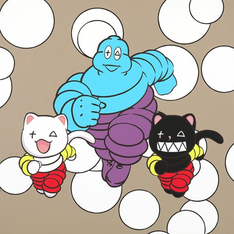 Good to go 91.0 x 91.0cm Acrylic on canvas 2021