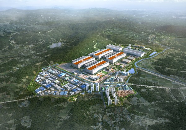 용인 반도체클러스터 일반산업단지 조감도. /사진=용인특례시