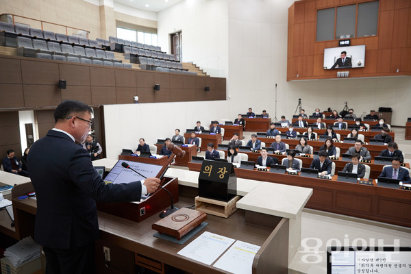 제270회 임시회 개회식 제1차 본회의 /사진=용인시의회