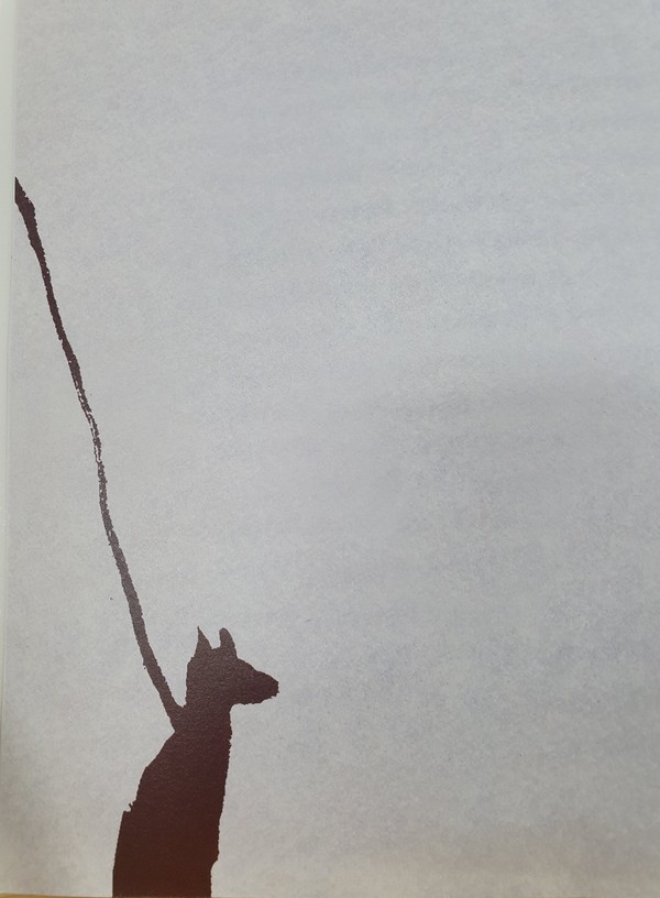 개를 데리고 다니는 여인 책중 삽화 스페인 화가 하비에르 사발라Javier Zabala  작