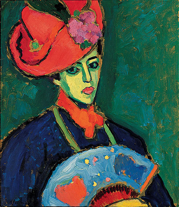 빨간모자의 쇼코 - 러시아화가 알렉세이 잘렌스키Alexej Jawlensky 의 작품 'Schokko with Red Hat' 우연히 이 소설의 이름과 같다. 