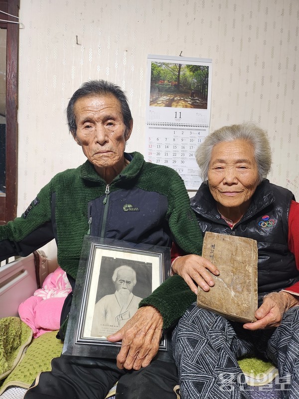 이민식 빈첸시오 6대 후손 이선행(요아킴 86세), 이수길(마리안나 83세) 부부