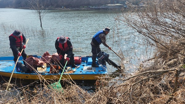 기흥호수공원 일대 봄맞이 대청소 실시