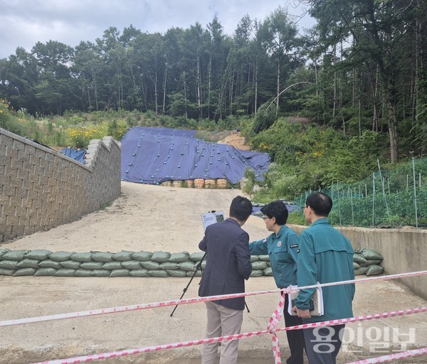 기흥구는 여름철 장마를 앞두고 지역 내 하천 시설물, 건설 현장, 지하차도 등을 대상으로 집중 안전점검을 했다 /사진=용인시