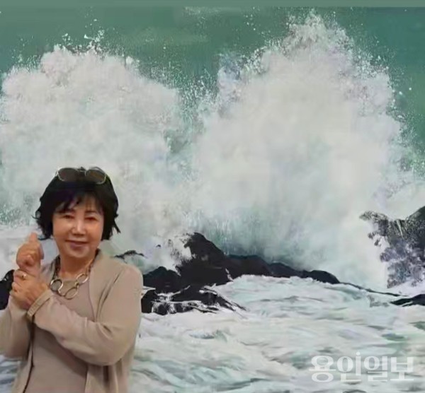 이난영 작가의 작품, 파도의 생명력