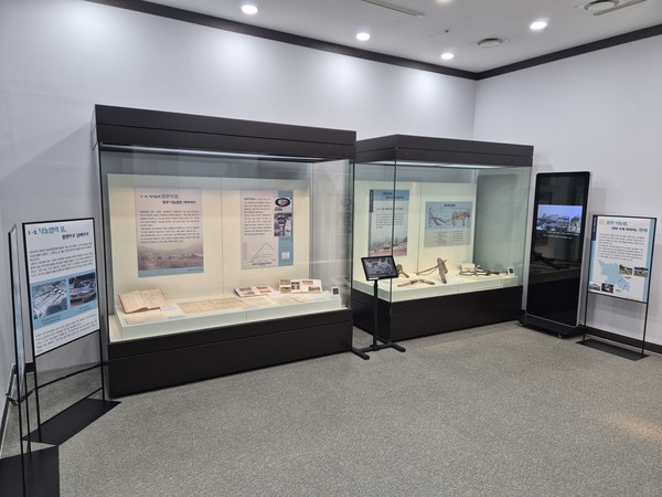 용인시박물관 2025 기증 유물 특별전 청원목장 전시 모습