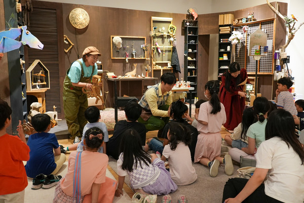 2026년 만원 조아용 첫 번째 시리즈 제페토의 작업실 피노키오의 탄생 개최 /사진=용인문화재단